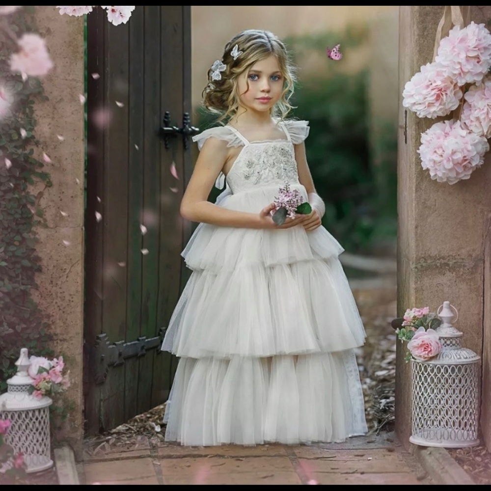 Dollcake Dress, Feathered Friends Frock size 4T